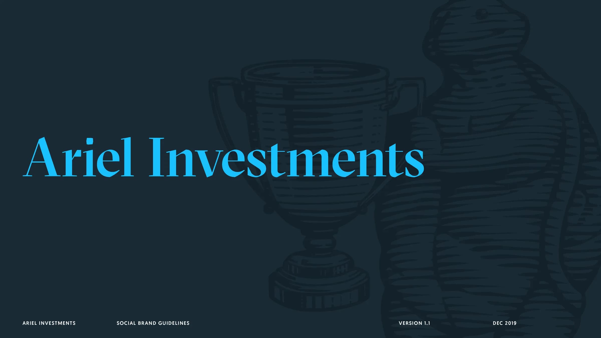 Ariel typography guidelines.